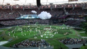 Olympic opening rehearsal            